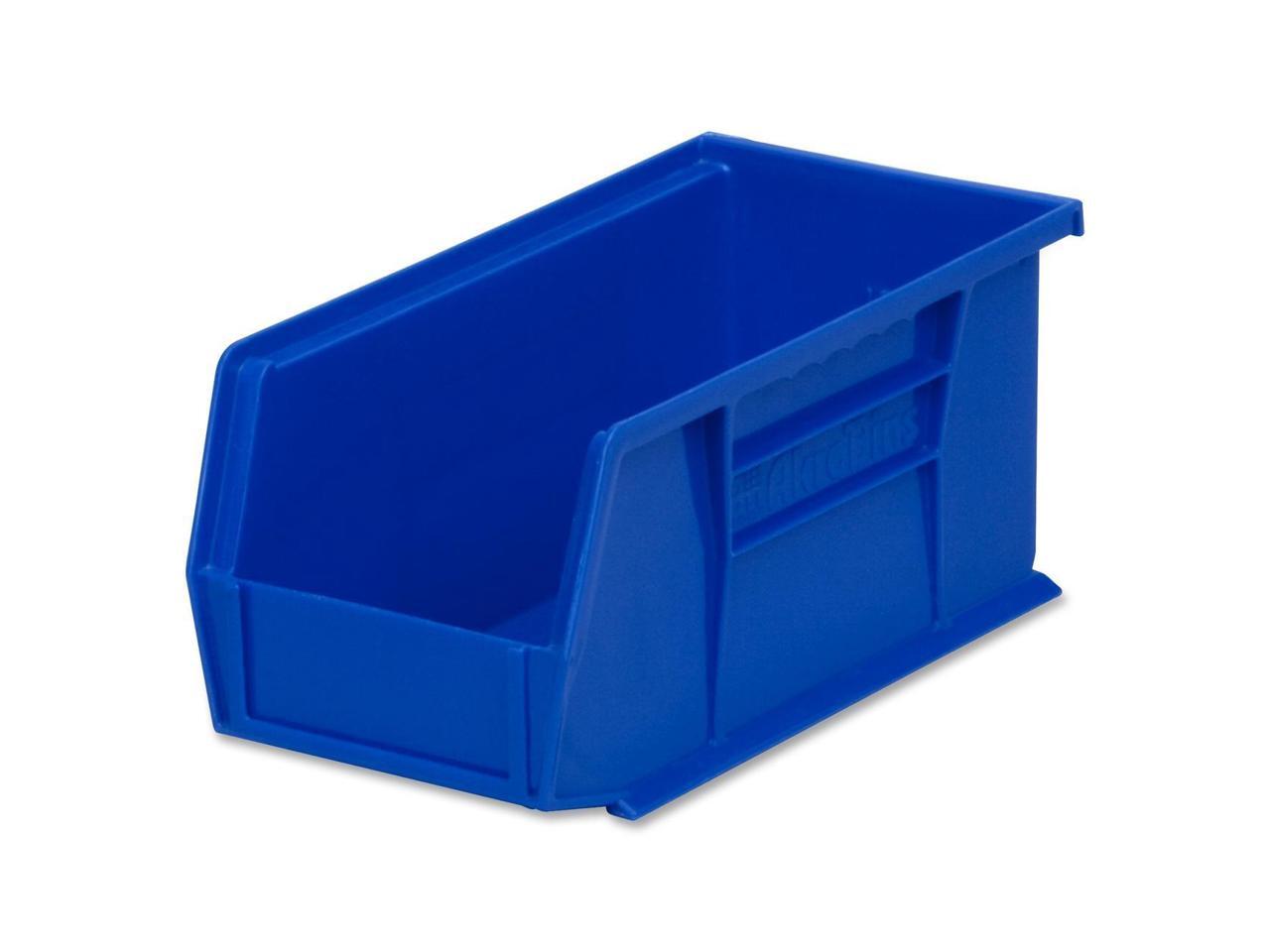 AkroMils Bins Unbreakable/Waterproof 51/2"x107/8"x5" Blue 30230B