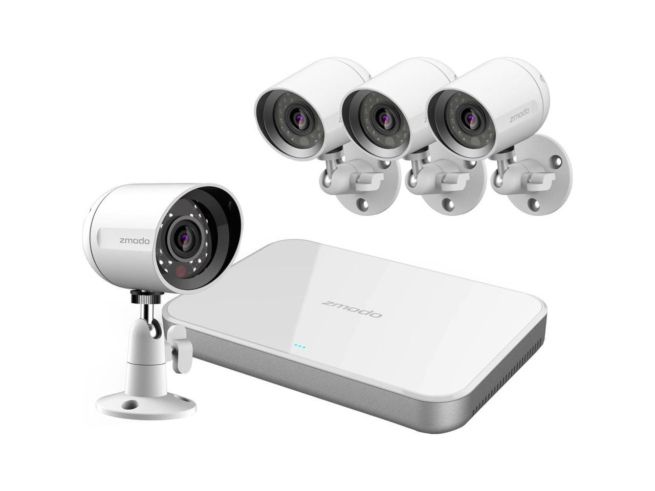 zmodo wired security camera system