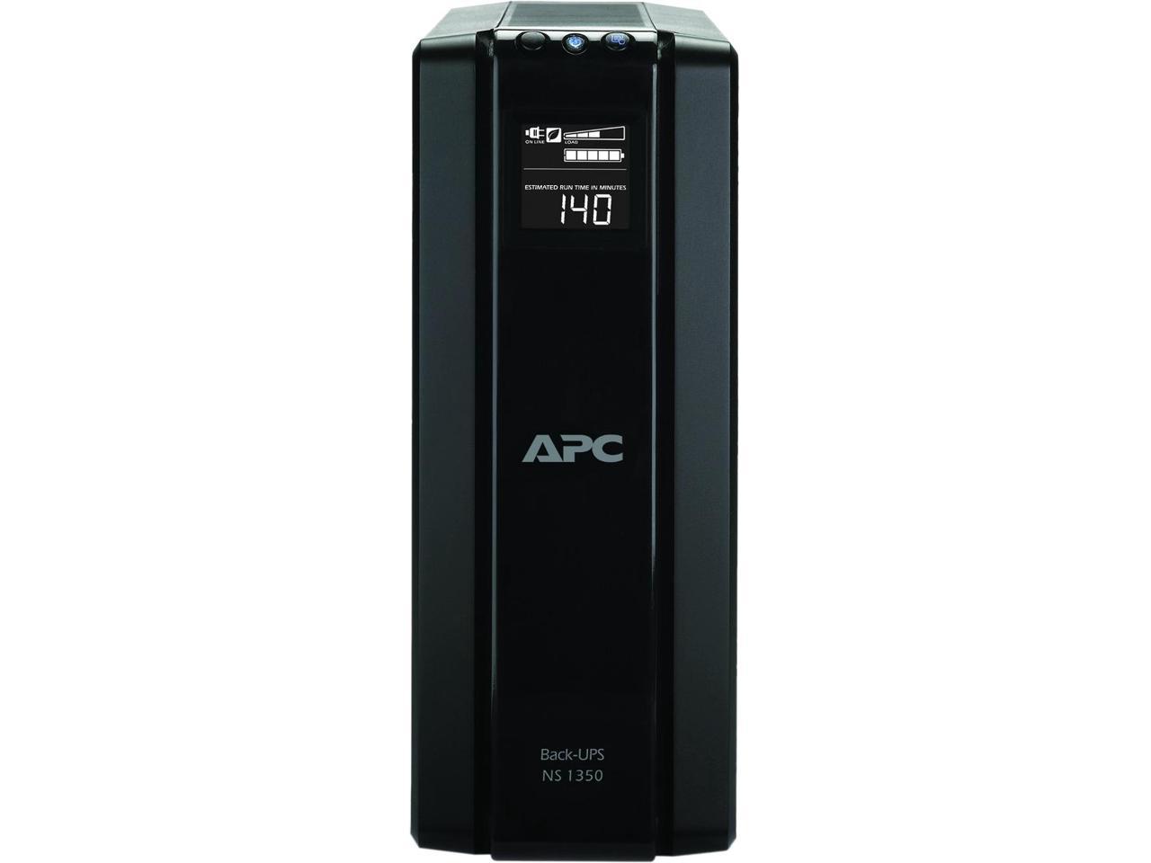 APC BN1350G 1350 VA 810 Watts 10 Outlet Back-UPS Battery Backup ...