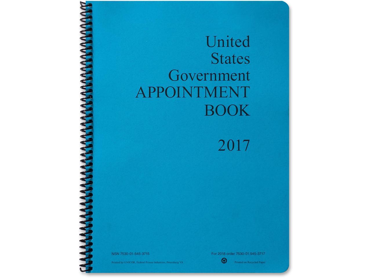 2022 Unicor Fed Appointment Book