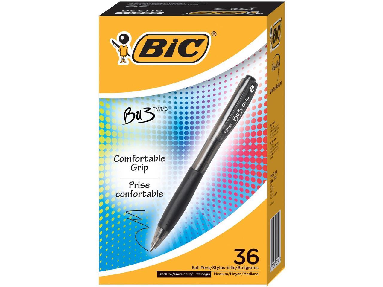 BIC BU3 Grip Ball Pens - Newegg.com