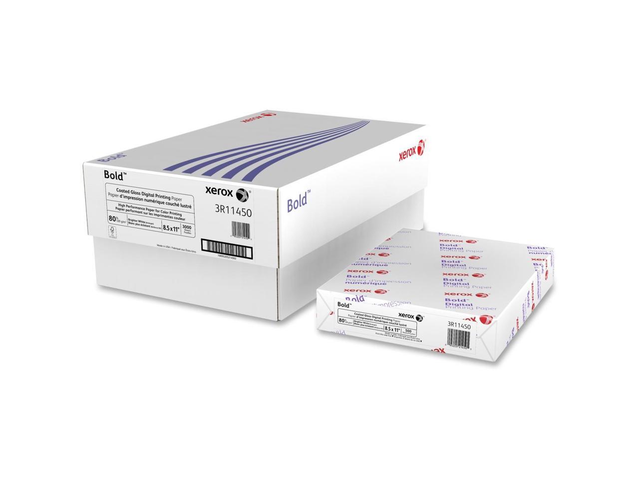 Xerox 3R11450CT Digital Color Elite Gloss and Silk Coated Paper, 8.5" x