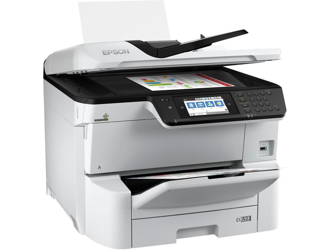 Epson WorkForce Pro WF-C8690 Inkjet Multifunction Printer - Color ...