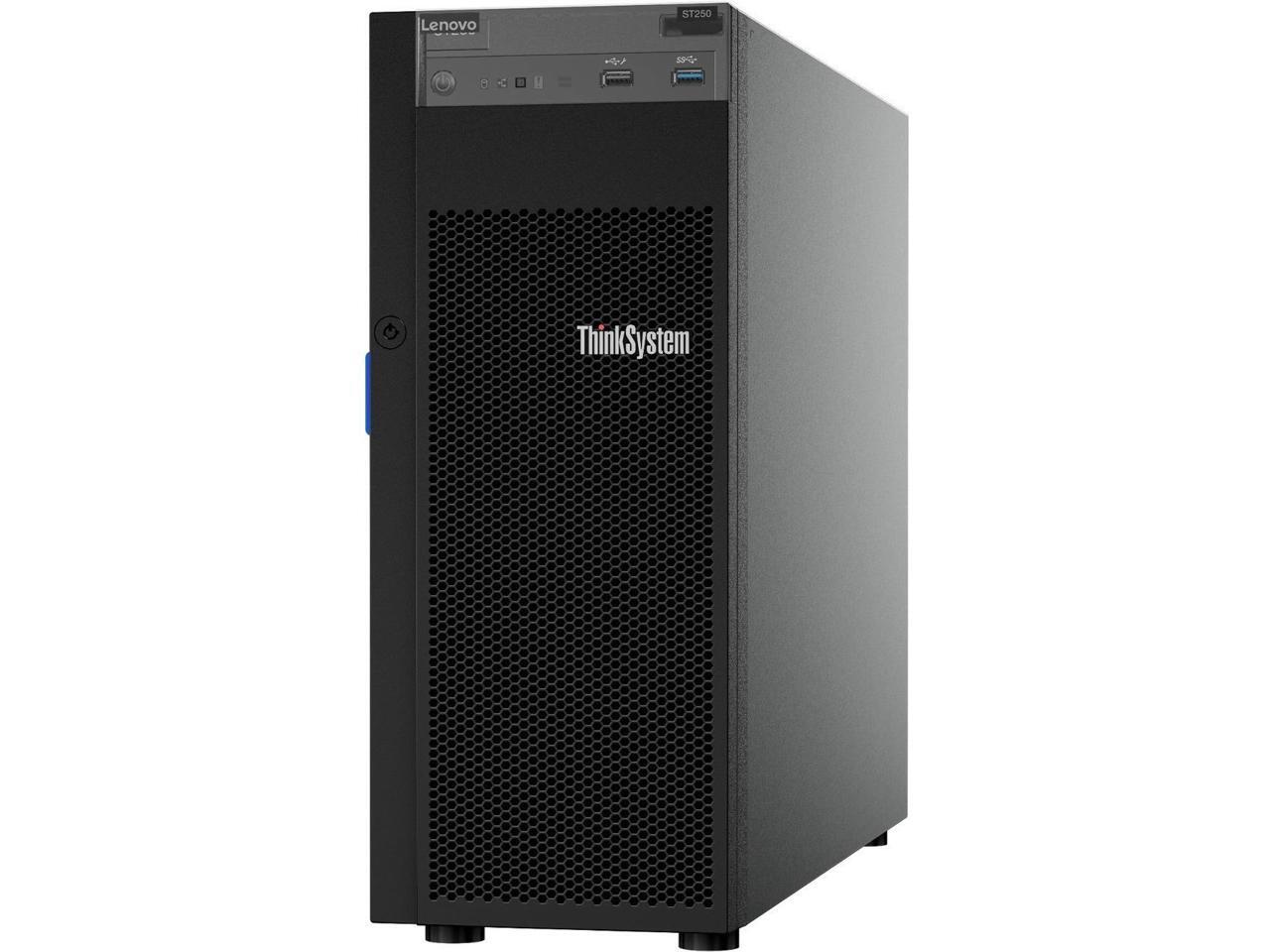 Lenovo ThinkSystem ST250 7Y46A000NA 4U Tower Server 1 x Intel Xeon E