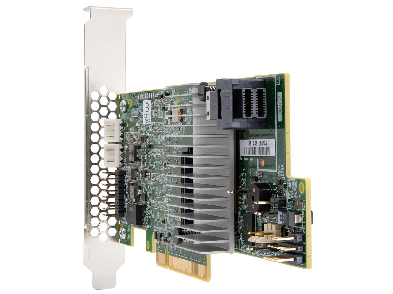 LSI 9300 MegaRAID SAS 9361-4i (LSI00415) PCI-Express 3.0 x8 SATA / SAS ...