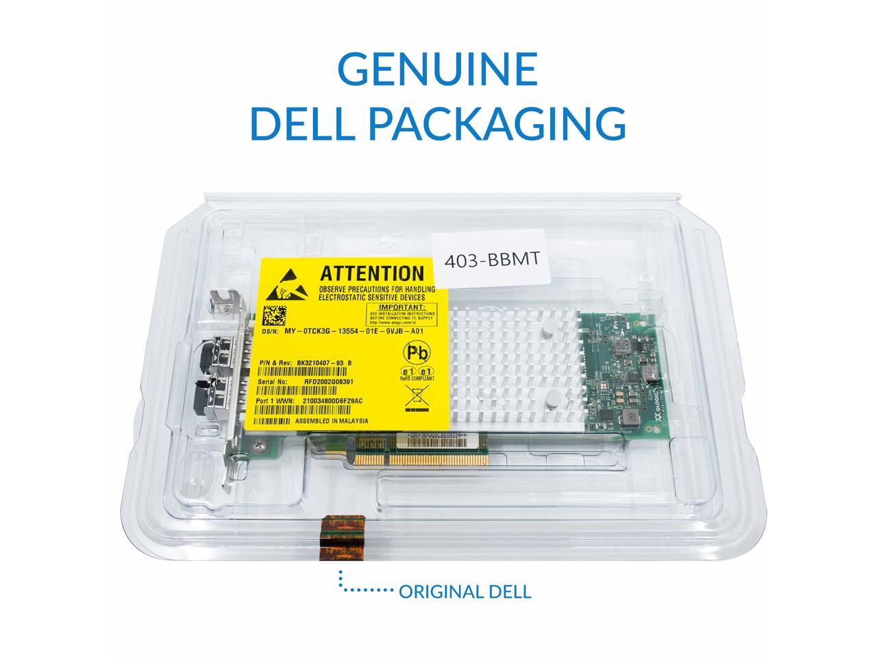 QLogic 2692 Dual Port 16Gb Fibre Channel HBA, Low Profile - 0TCK3G ...