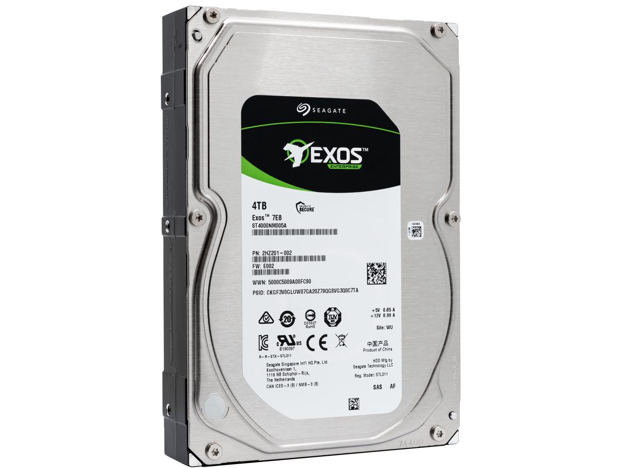 Жесткий диск seagate exos 7e8 st4000nm000a обзор