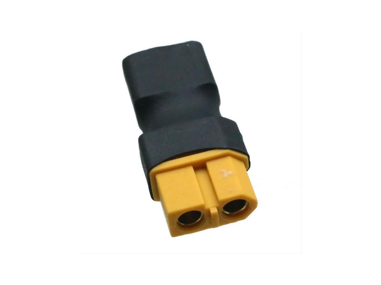 XT60 XT-60 to T-Plug Deans Style Male Female Connector Adapter{2 pairs} 4pcs No Wires Connector