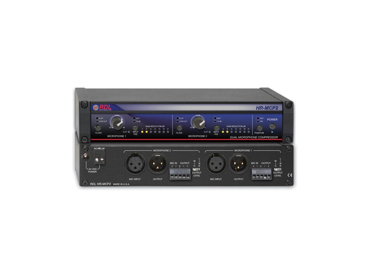 Dual Channel Microphone Compressor