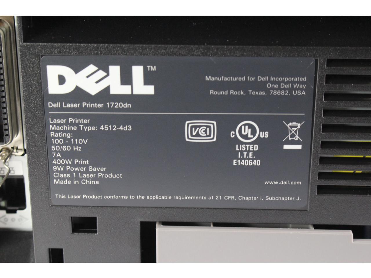 dell printer 1720 driver windows 7