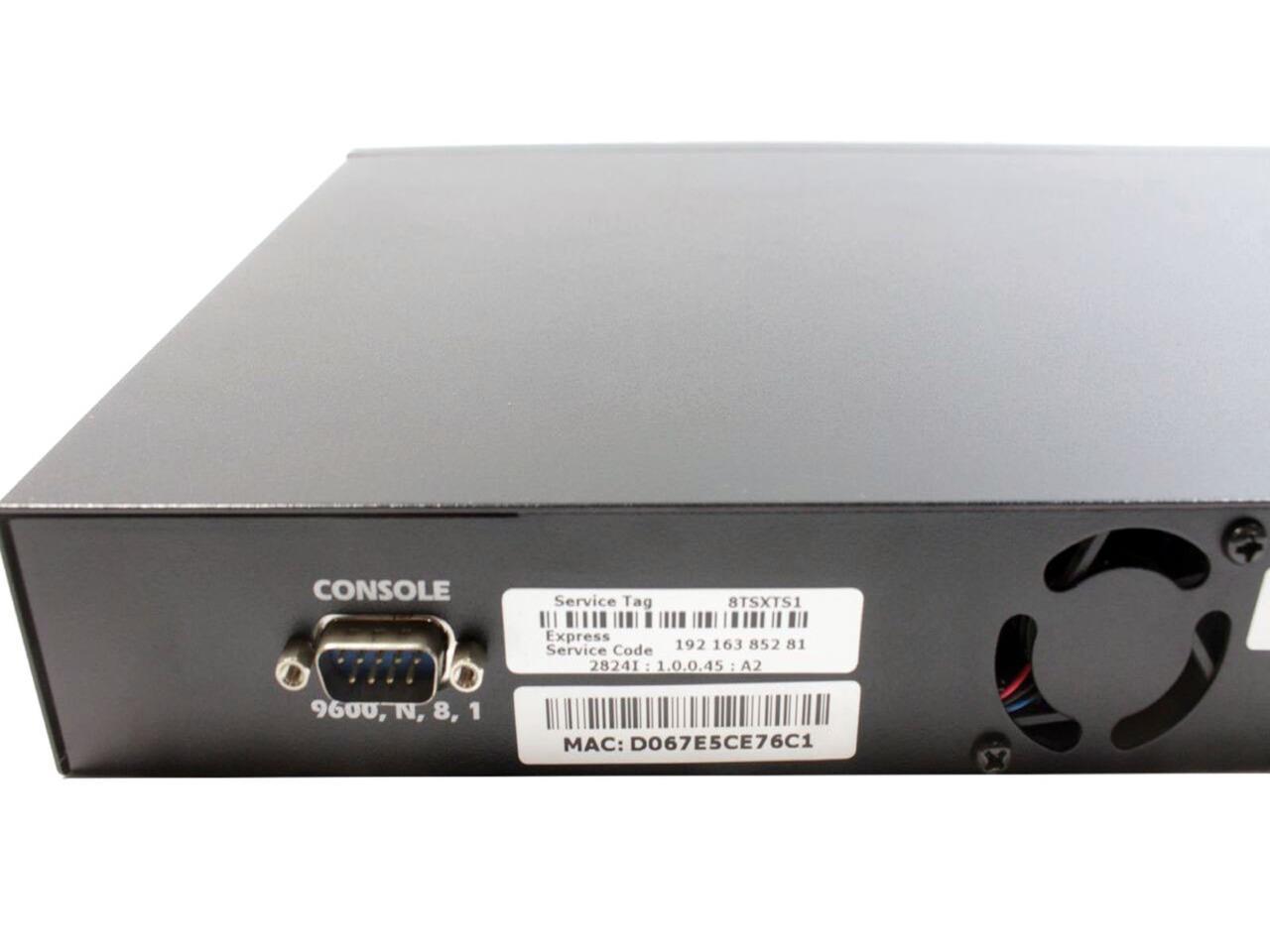 Dell powerconnect 2824 настройка