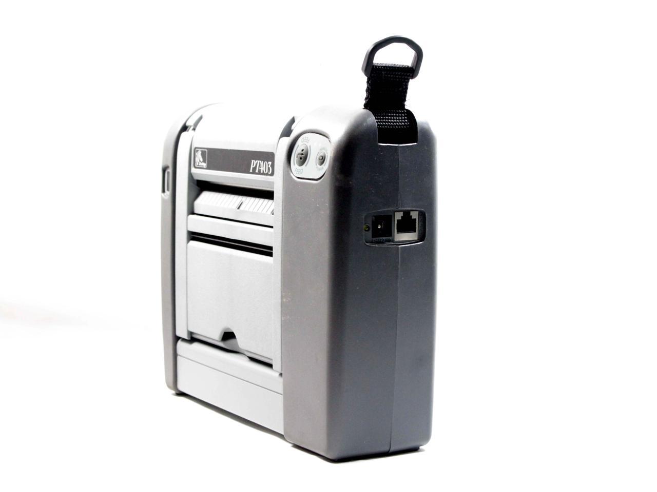 New Zebra PT400 Mobile Portable Label Printer PT403 PT743 473-050-55400 