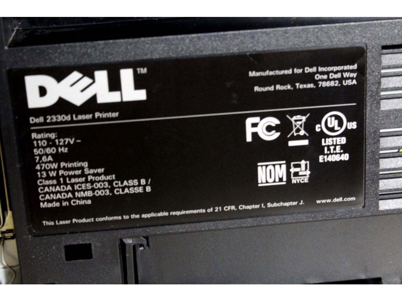 dell 2330d printer