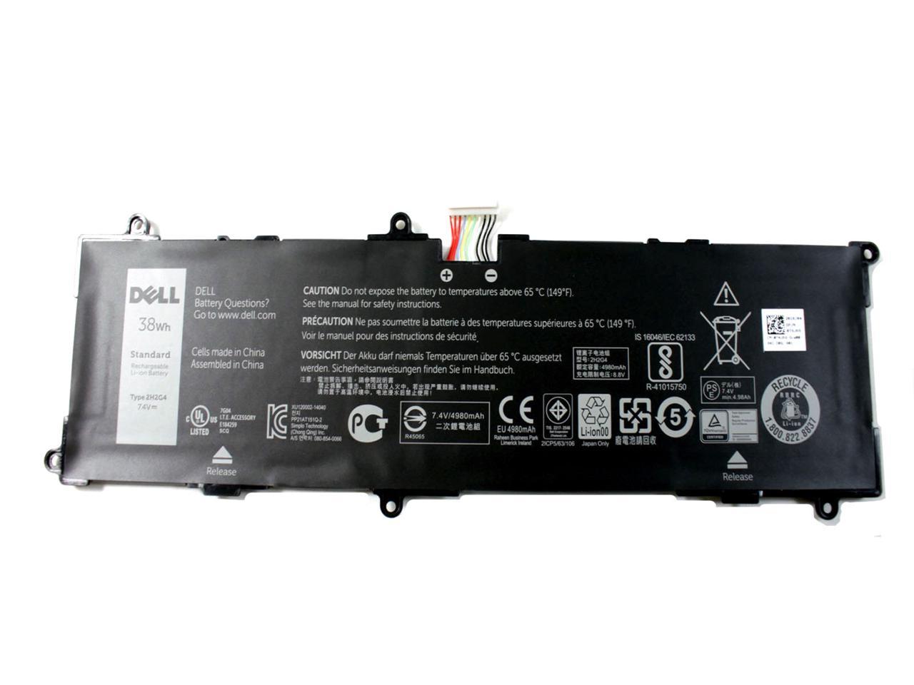 Dell Venue 11 Pro 7140 Tablet Series 7 4v 38whr 2 Cell Li Ion Battery 2h2g4 Hfrc3 Txj69 0txj69 Newegg Com