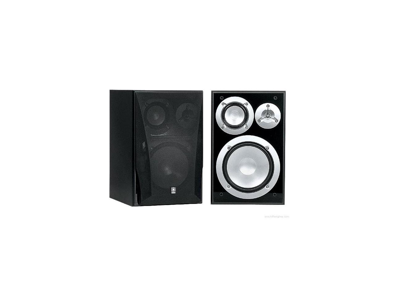 Yamaha NS6490 3Way Bookshelf Speakers, Black Finish ( Pair )