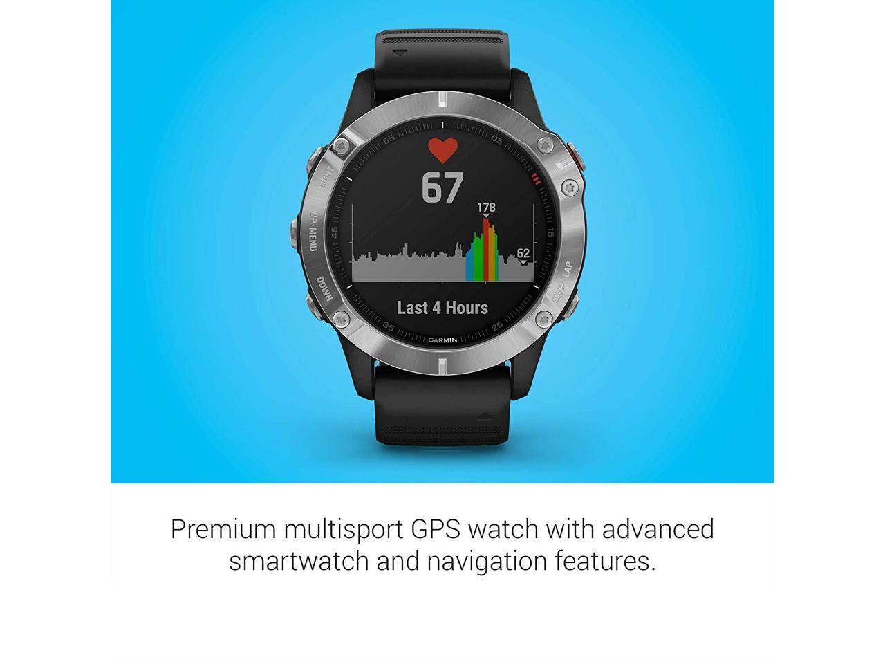 Garmin Fenix 6, Premium Multisport GPS Watch, Heat and Altitude