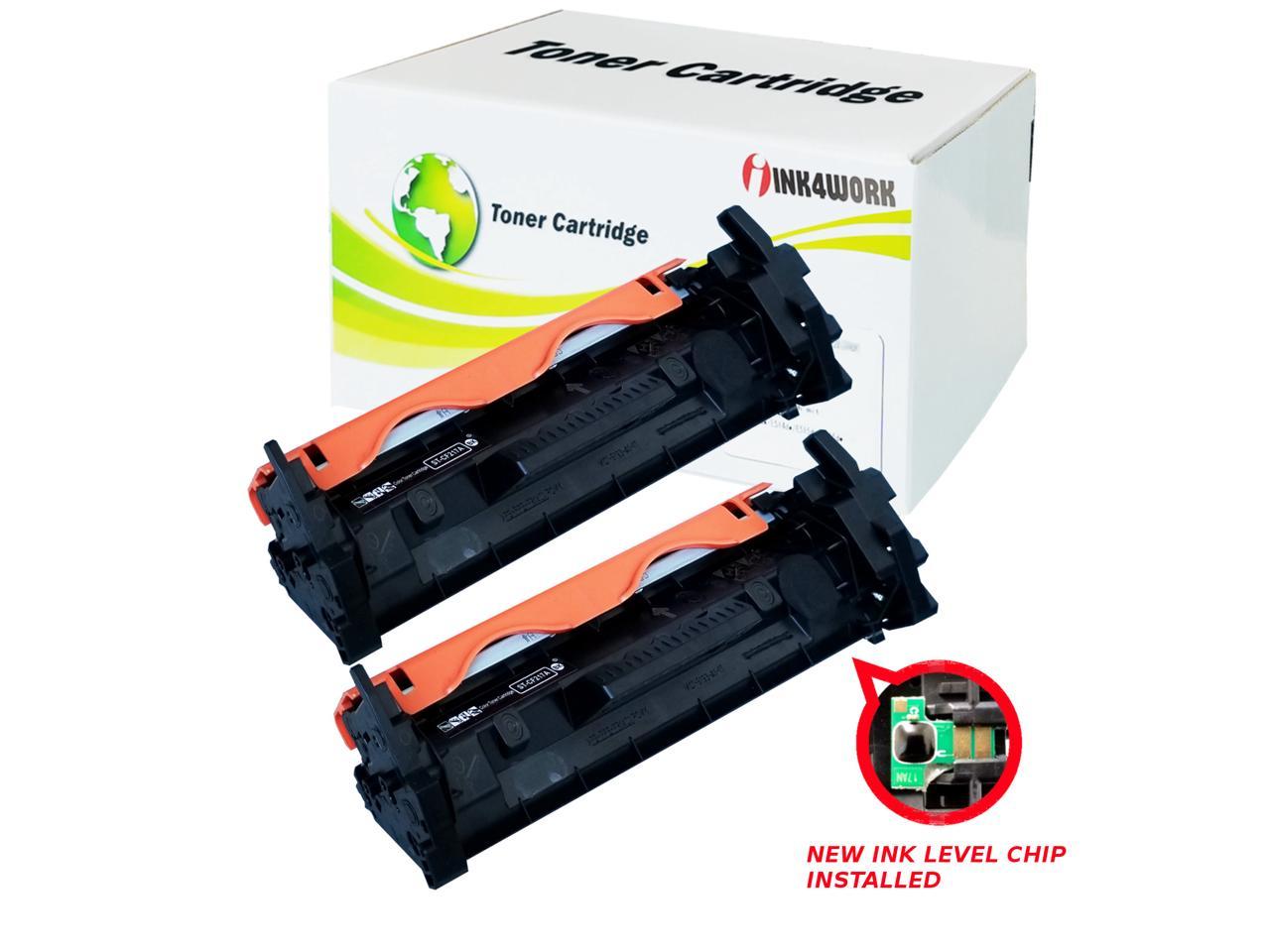 use for HP Laserjet Pro M102 M102w Color4work Compatible Toner Cartridge Replacement for HP 17A CF217A Black MFP M130 M130fn M130fw M130fn Printer 2-Pack 