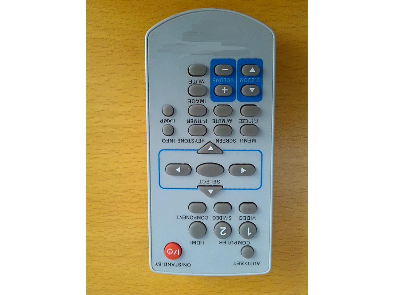 TeKswamp Video Projector Remote Control for Dell S500wi White