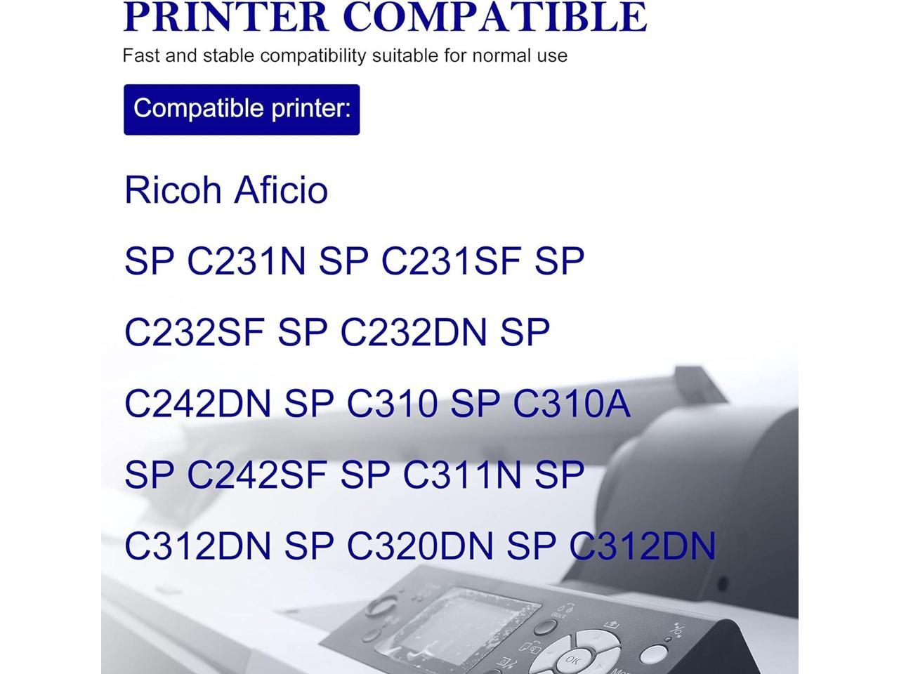 Genuine Ricoh 406477 SP-C310HA MAGENTA Laser Toner 6000 Page for SP C242SF 