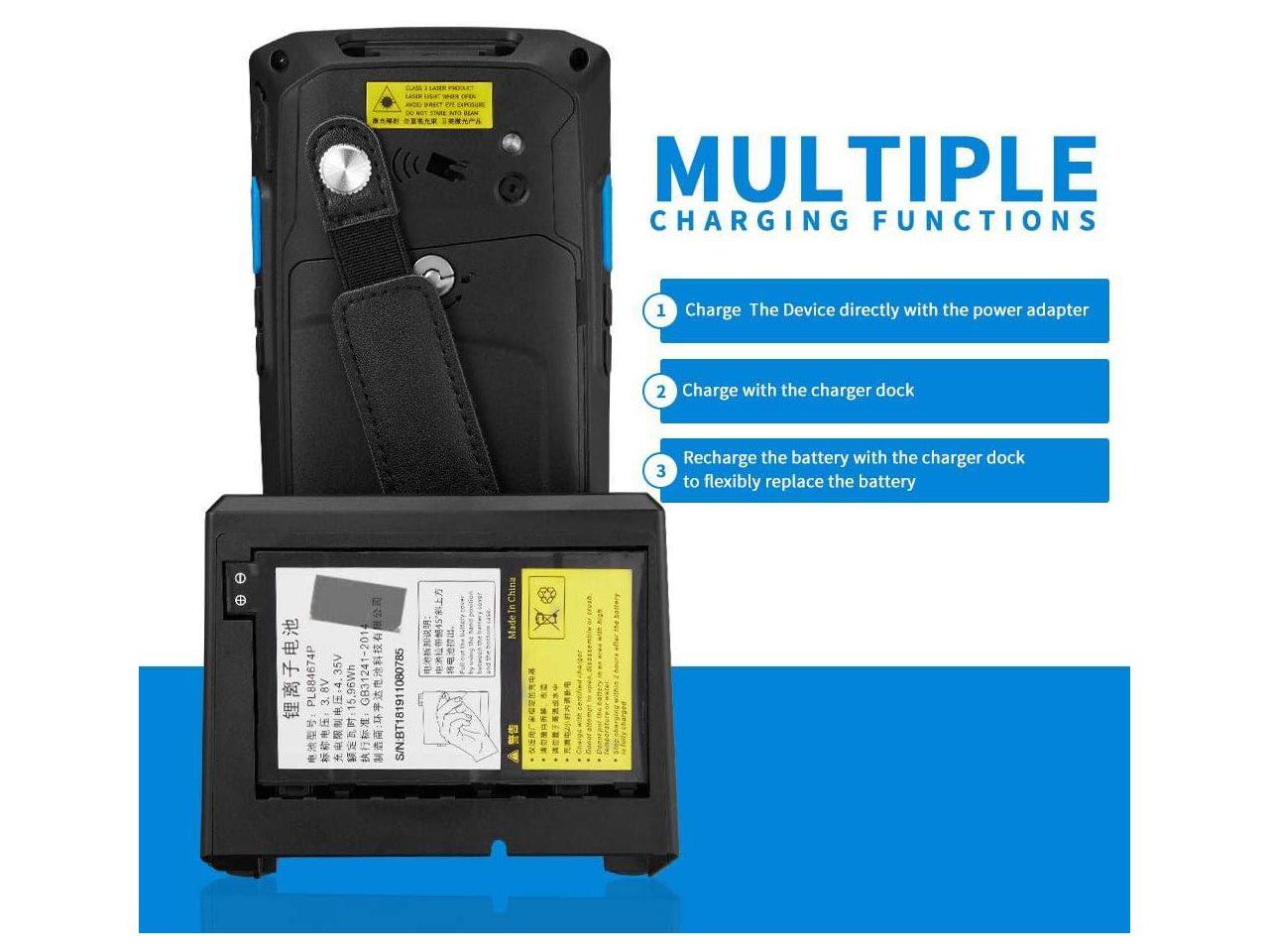IPDA018 MUNBYN IPDA018 Rechargeable Battery for Handheld POS Terminal PDA Machine