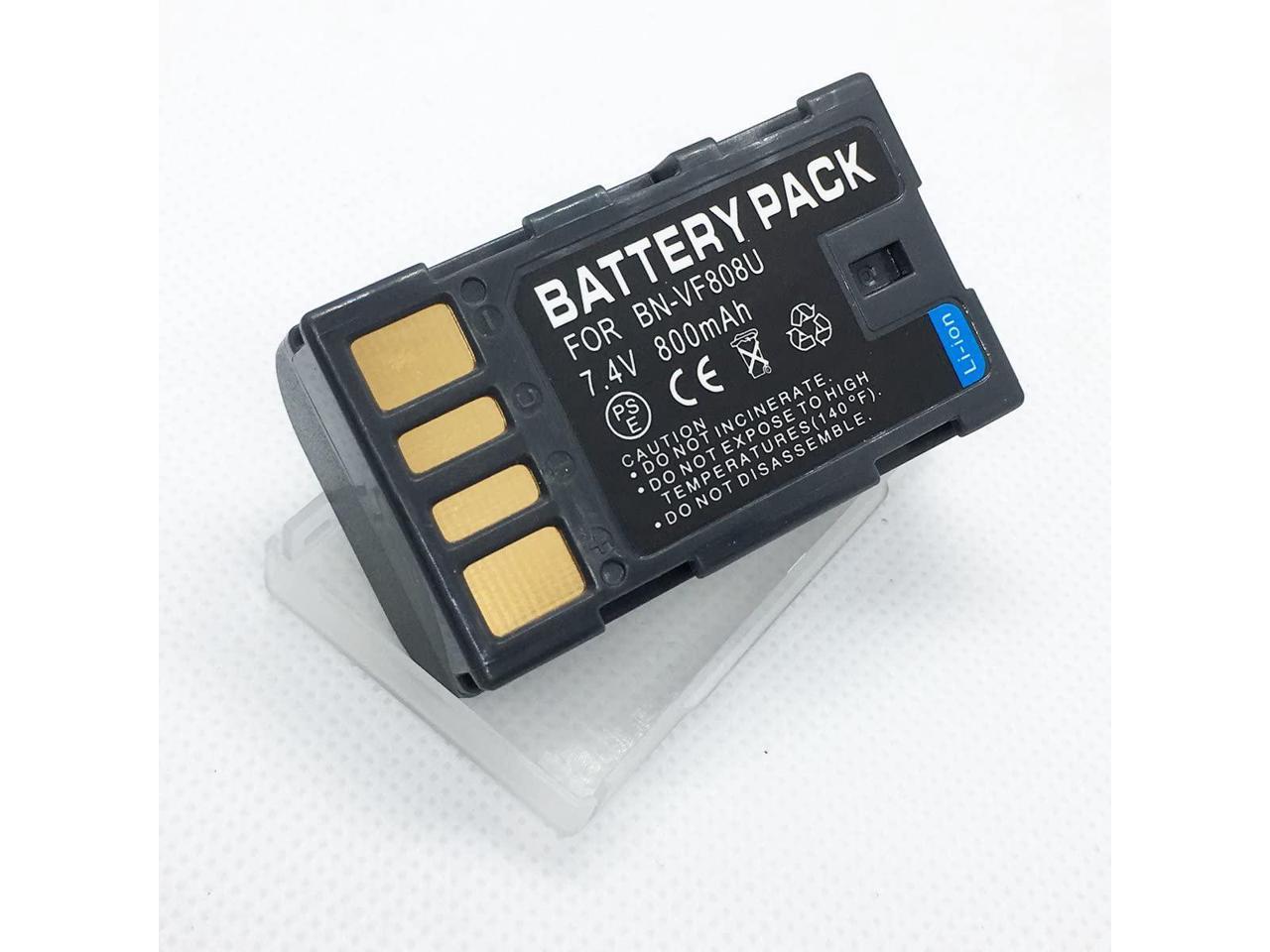 GR-D770U Smart Slim Micro USB Battery Charger for JVC GR-D750U GR-D850U MiniDV Digital Camcorder 