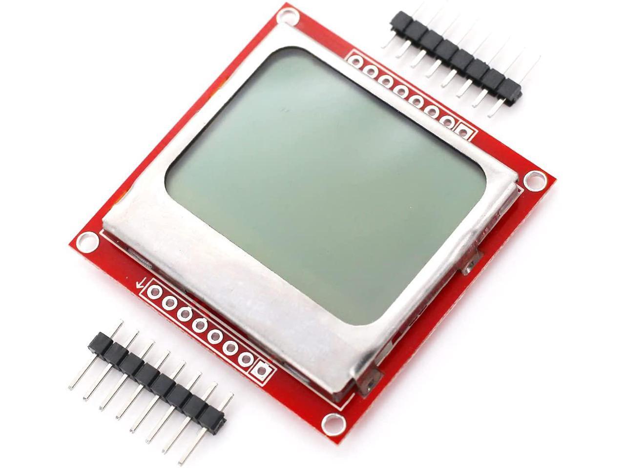 5110 lcd module white backlight for arduino uno mega prototype for sale