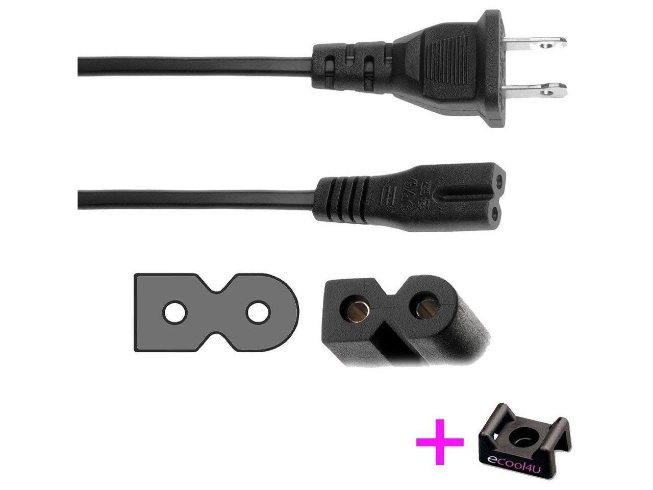 Polarized AC Power Cord Pioneer DVD Player V555 V5000 Elite DVC366 FT