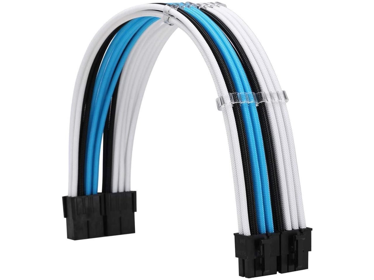 FormulaMod Sleeve Extension Power Supply Cable Kit 18AWG ATX 24P+ EPS 8