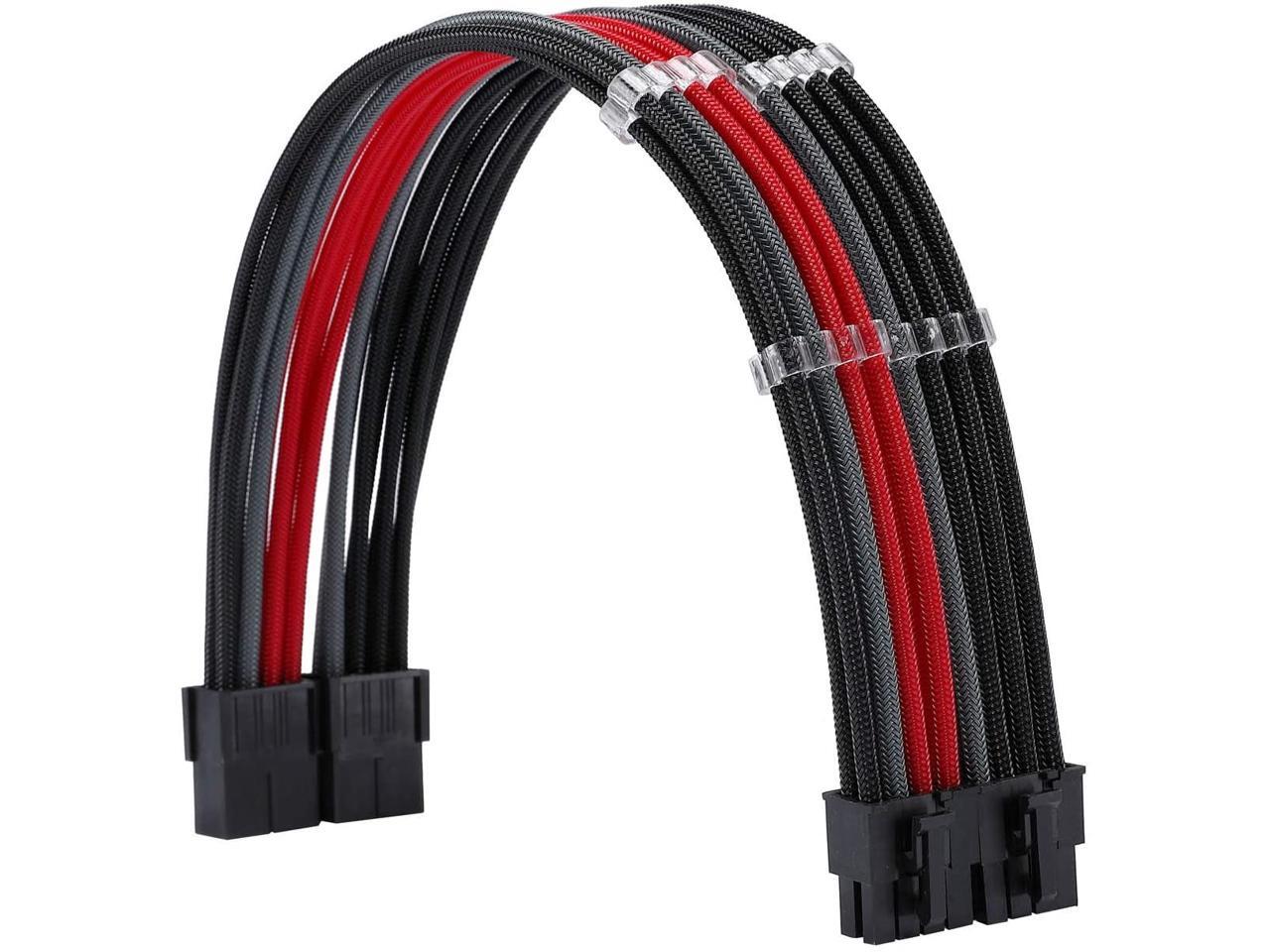 FormulaMod Sleeve Extension Power Supply Cable Kit 18AWG ATX 24P+ EPS 8