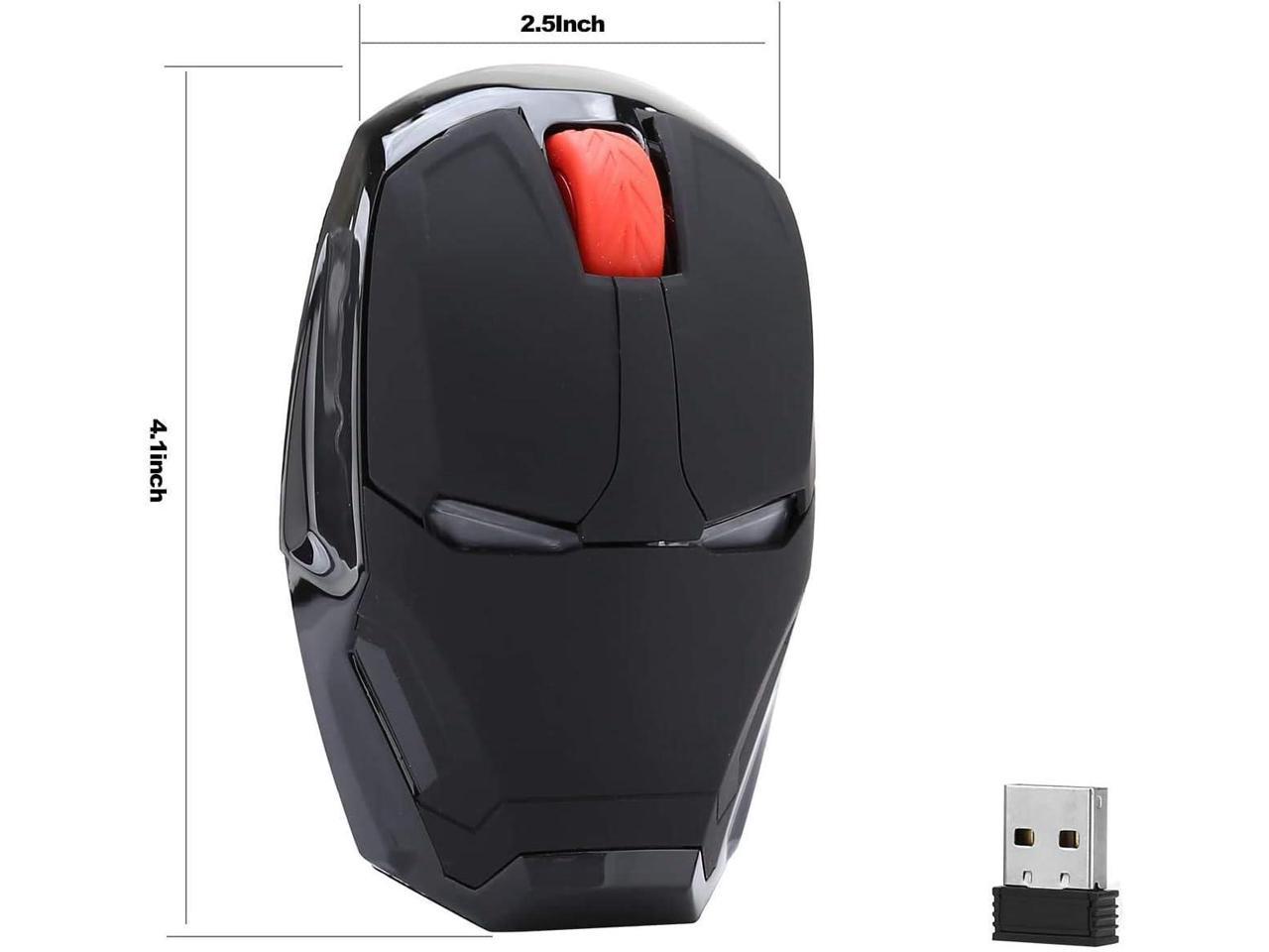 increase embargo Since Wireless Mouse Cool Gaming Mouse Ergonomic 2.4 G Portable Mobile Computer  Click Silent Optical Mice with USB Receiver for Notebook PC Laptop Computer  Mac Book (Black) - Newegg.com