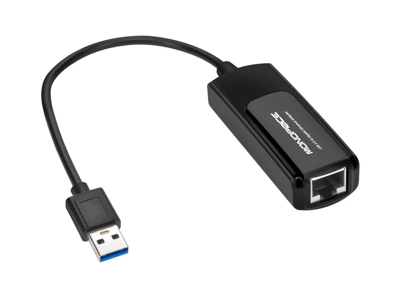 Monoprice usb 3 0 to gigabit ethernet adapter 1000 mbps gigabit