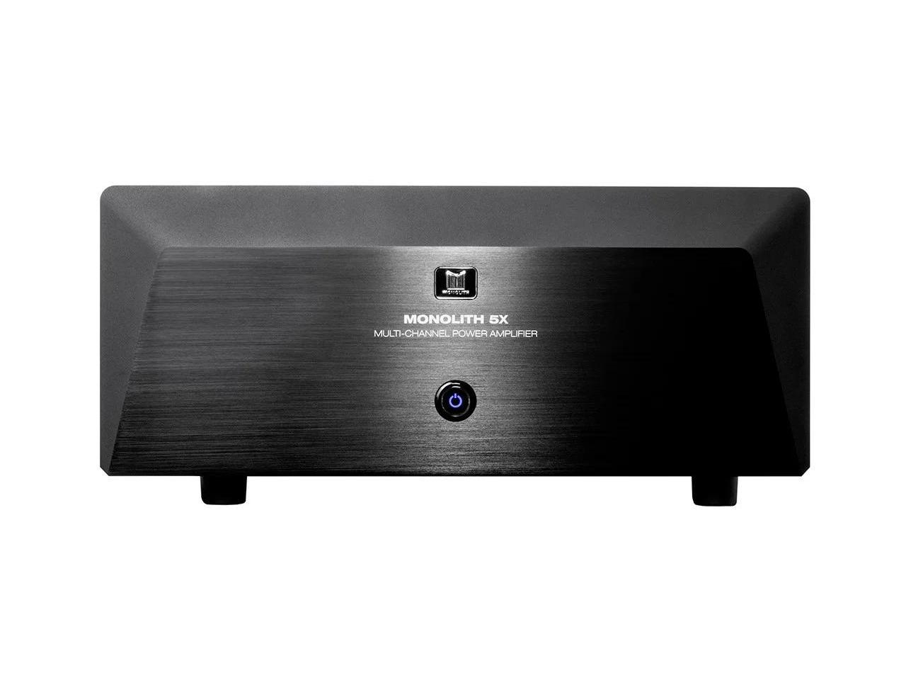 Monoprice Monolith Multi-Channel Power Amplifier - Black With 5x200 ...