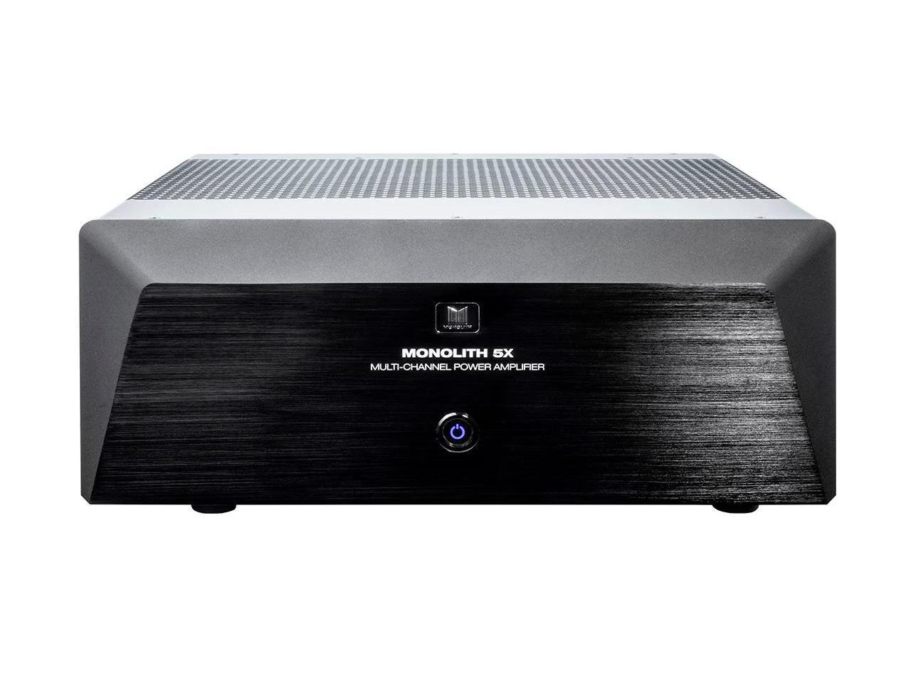 Monoprice Monolith Multi-Channel Power Amplifier - Black With 5x200 ...