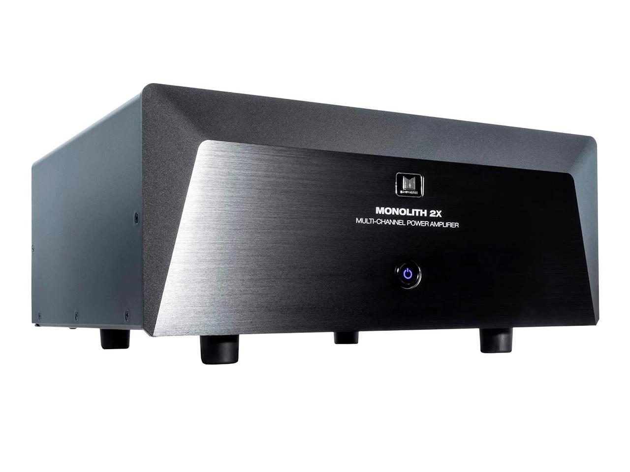 Monoprice Monolith Two-Channel Stereo Power Amplifier - Black With ...