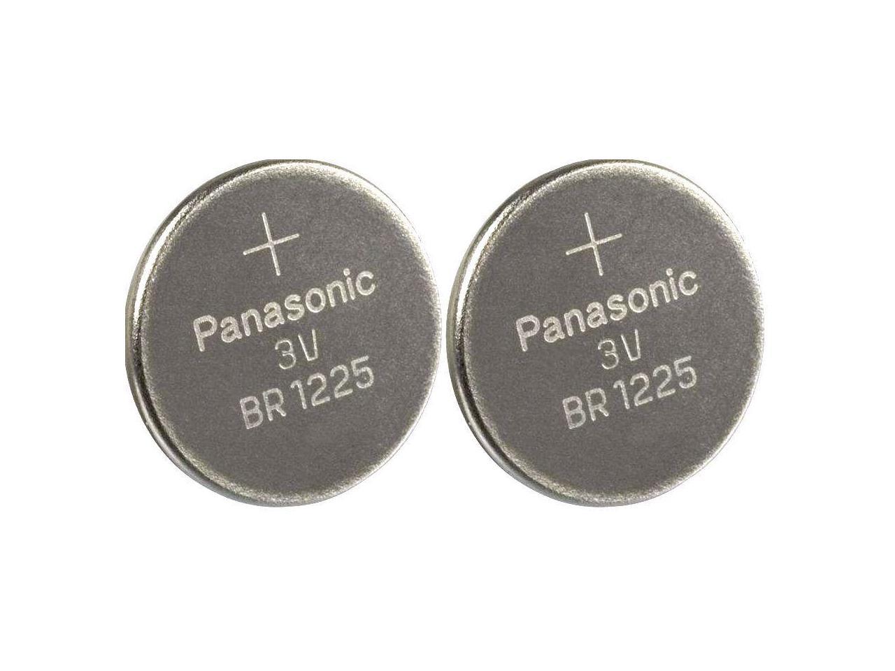 Panasonic Coin Cell Battery BR1225 Lithium 3V Replaces CR1225, ECR1225 ...