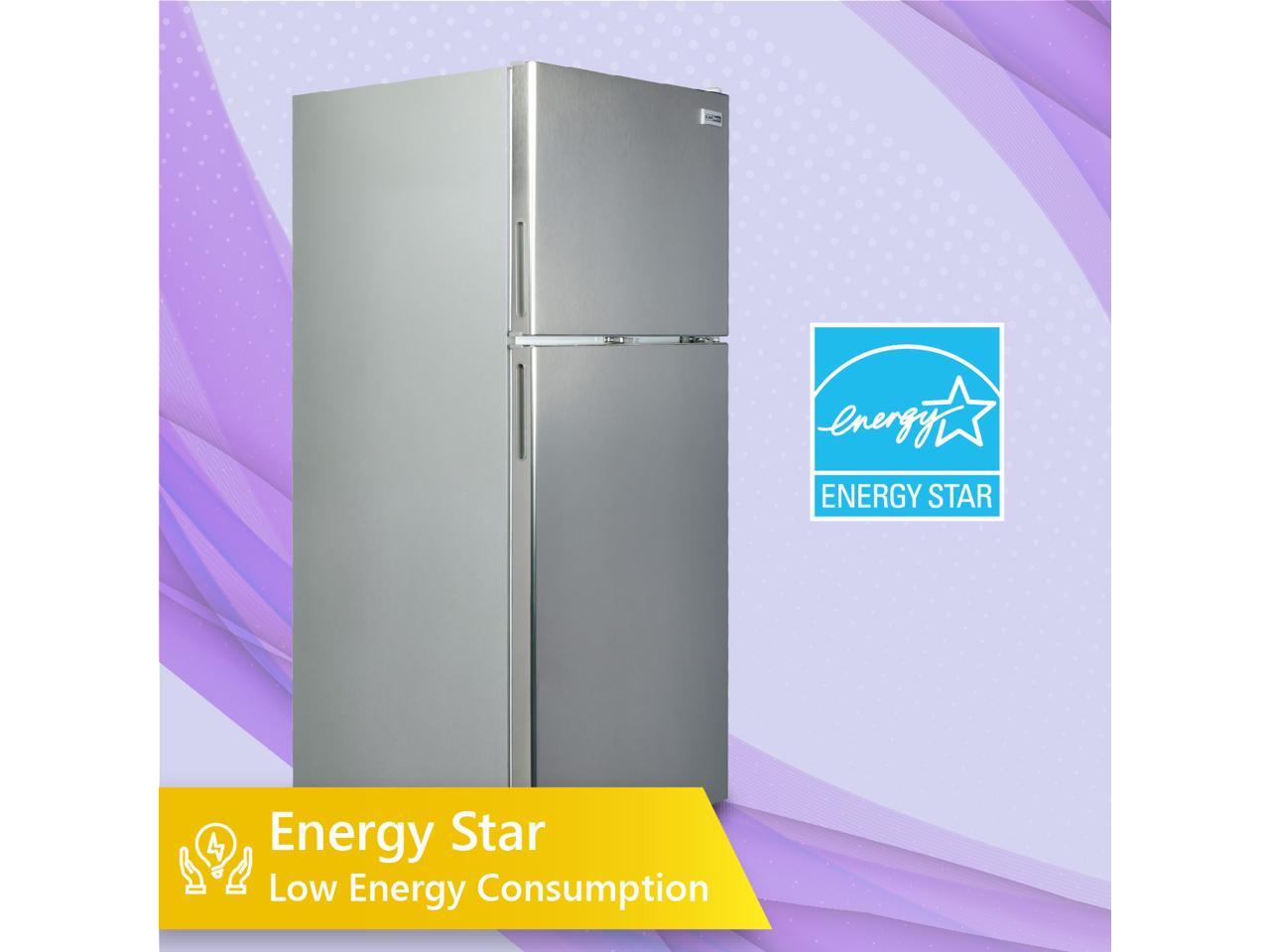 ConServ 24" Wide 10.8 cu.ft.Bottom Freezer Refrigerator Stainless