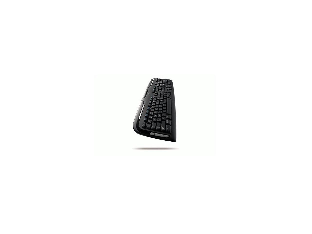 Клавиатура logitech cordless desktop ex110 как подключить