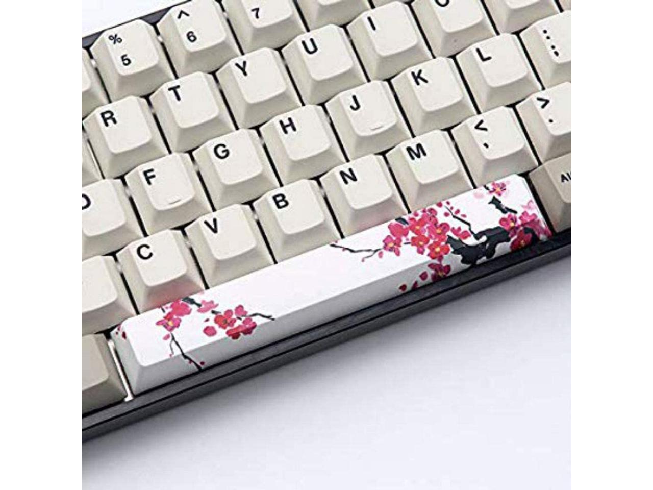 cherry blossom spacebar keycap