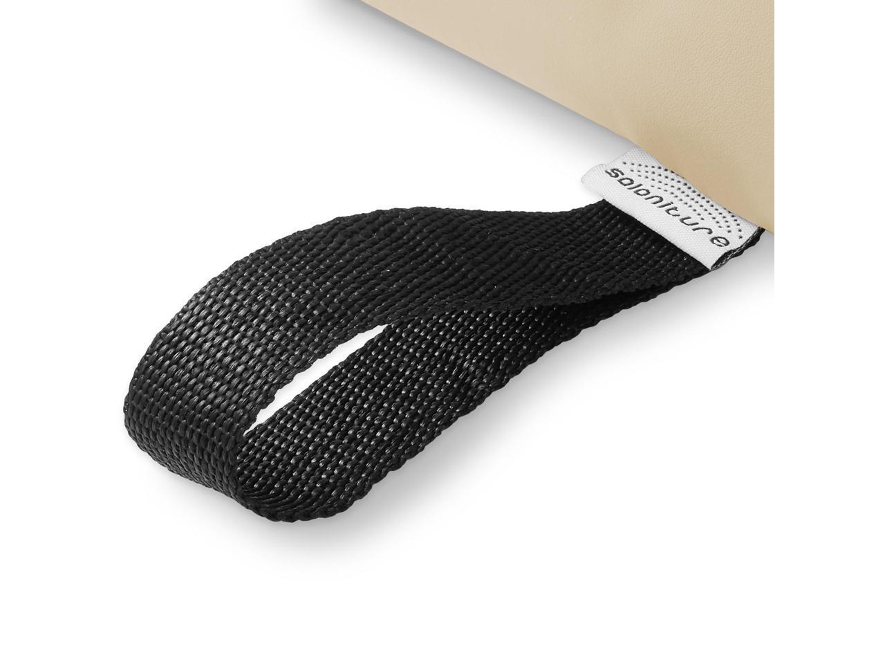 Saloniture Half Round Neck Massage Table Bolster Pillow Pad 13 x 6 x