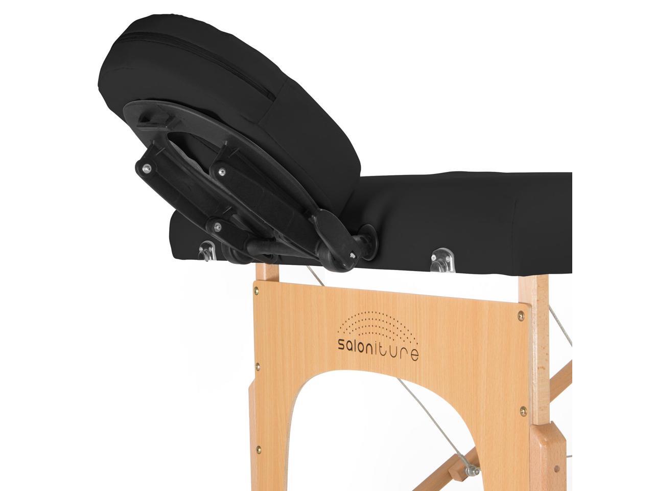 Saloniture Professional Portable Folding Massage Table with Carrying