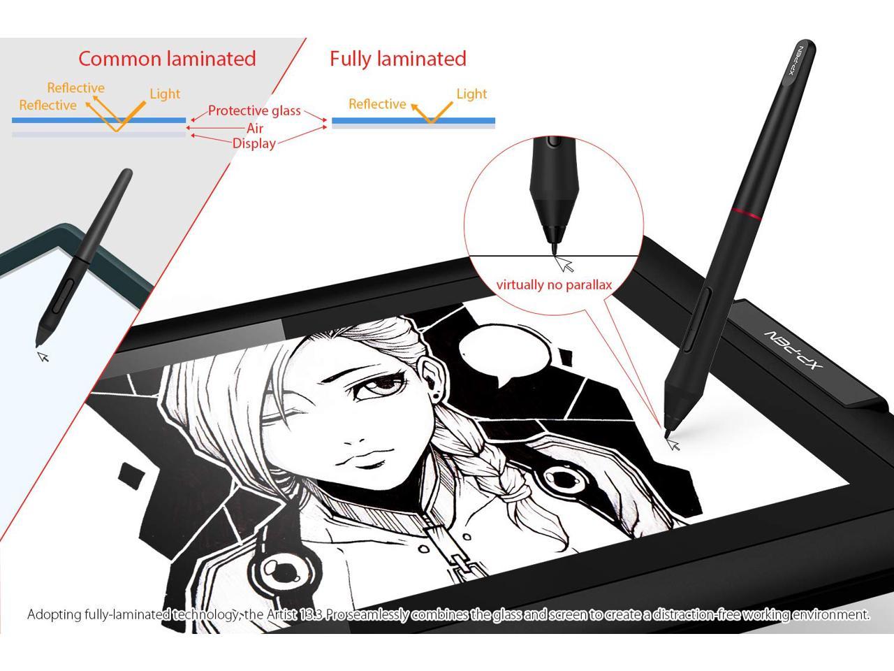 XP-PEN Artist13.3 Pro 13.3 Inch IPS Drawing Monitor Pen Display Full
