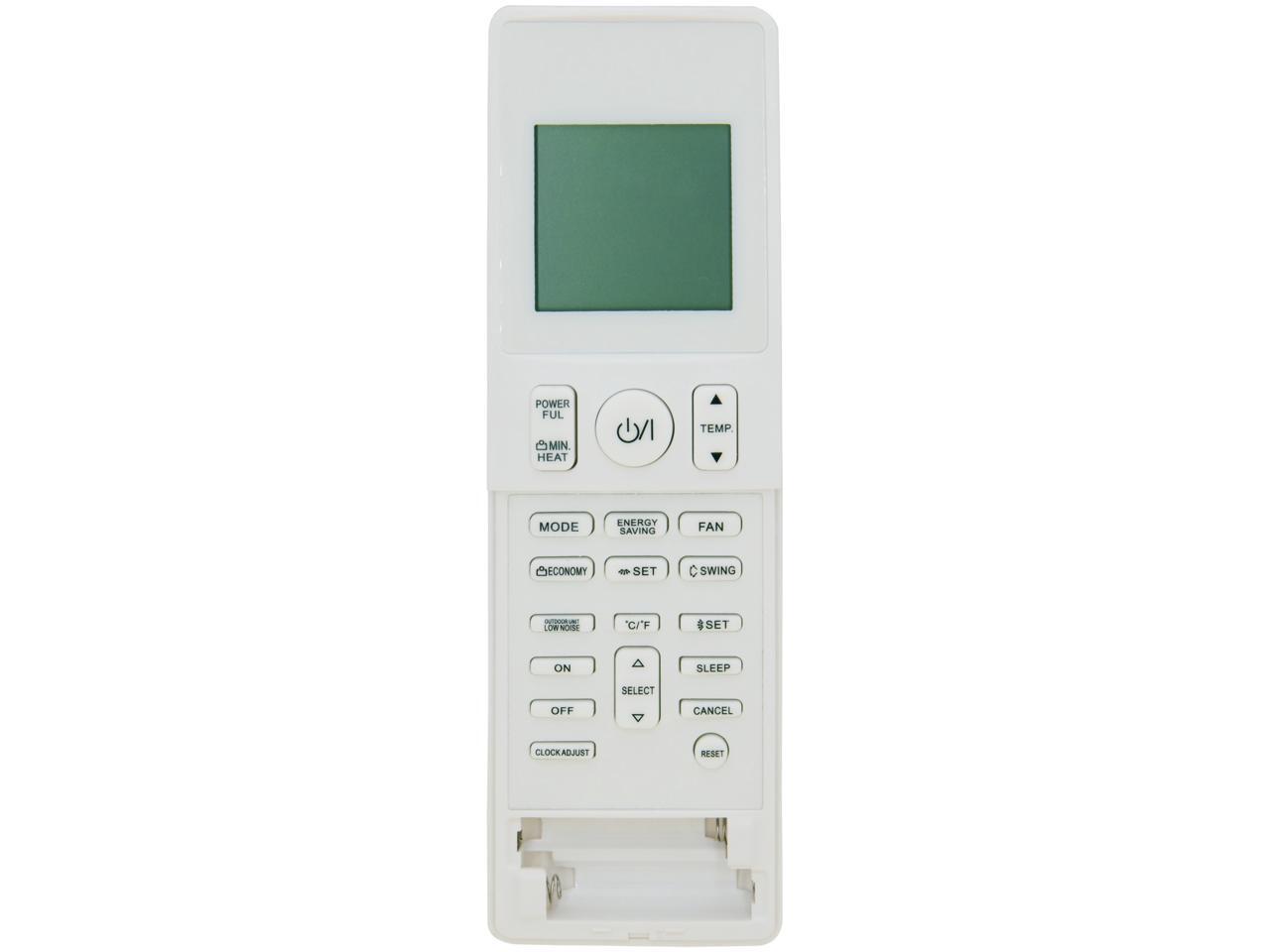 Replacement for Fujitsu Air Conditioner Remote Control ARREM1U ARREM1U