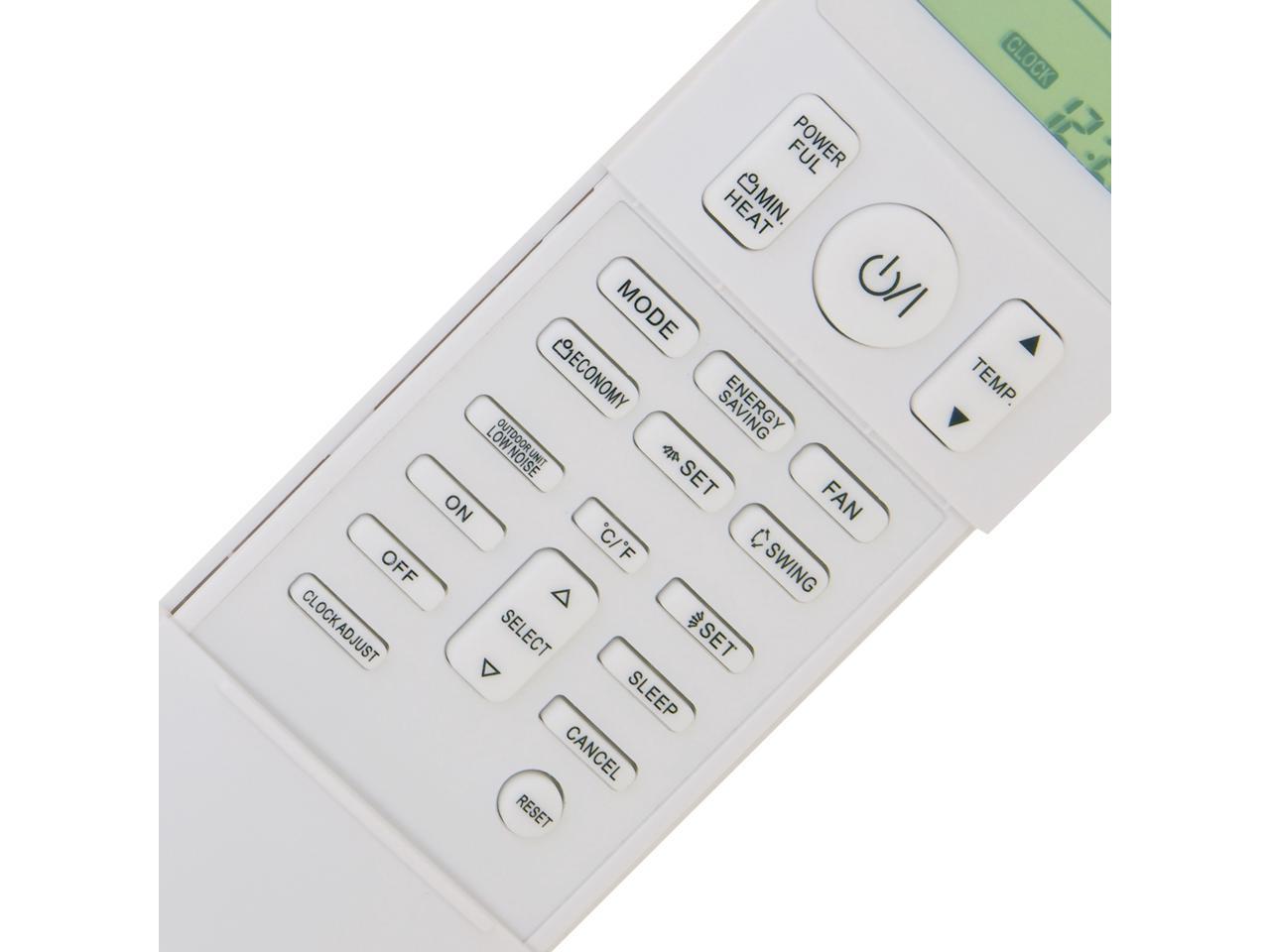 Fujitsu ductless mini split remote control AR-REG1U 