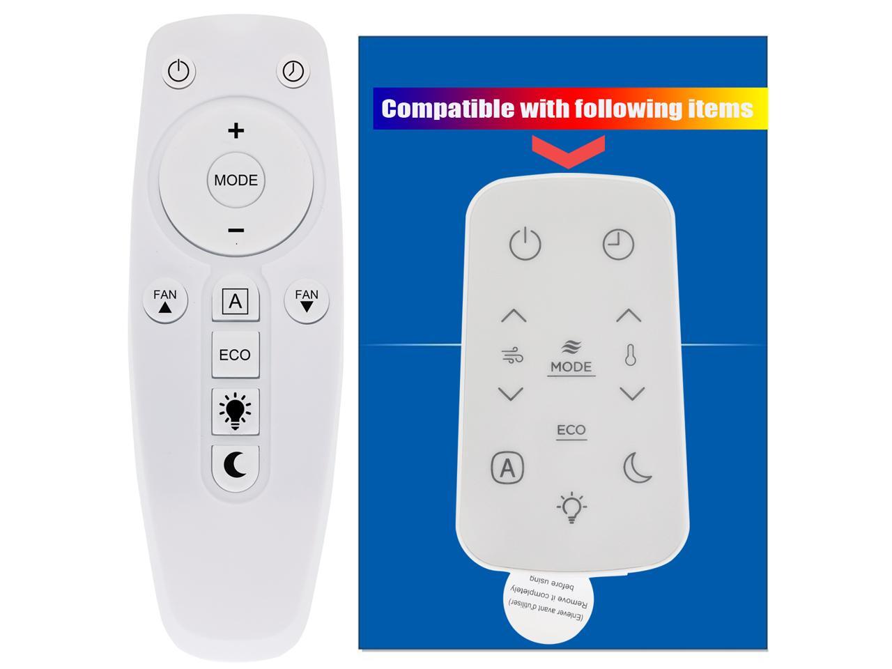 Replacement for TOSHIBA Window Air Conditioner Remote Control Model