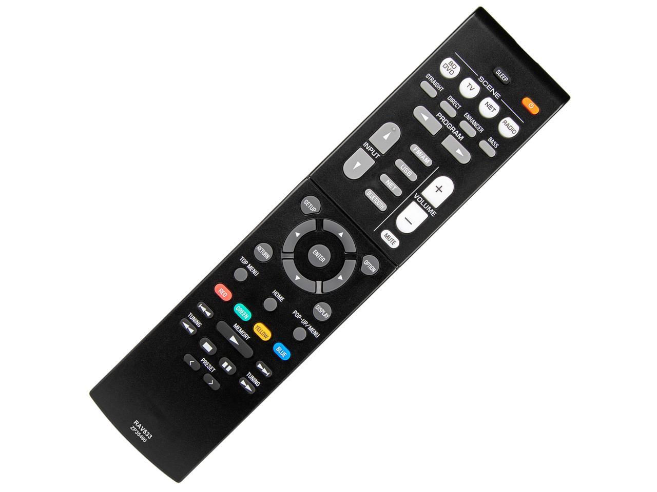 Replacement For Yamaha HOME THEATER Audio Receiver Remote Control Model RAV ZP Part