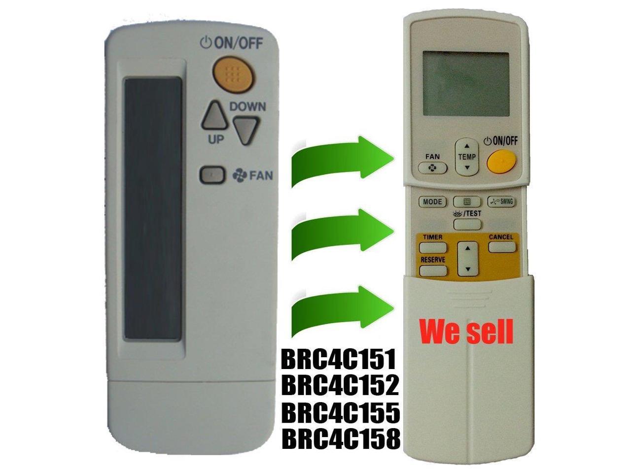 Remote Control for Daikin  ARC433A47 ARC433B61 