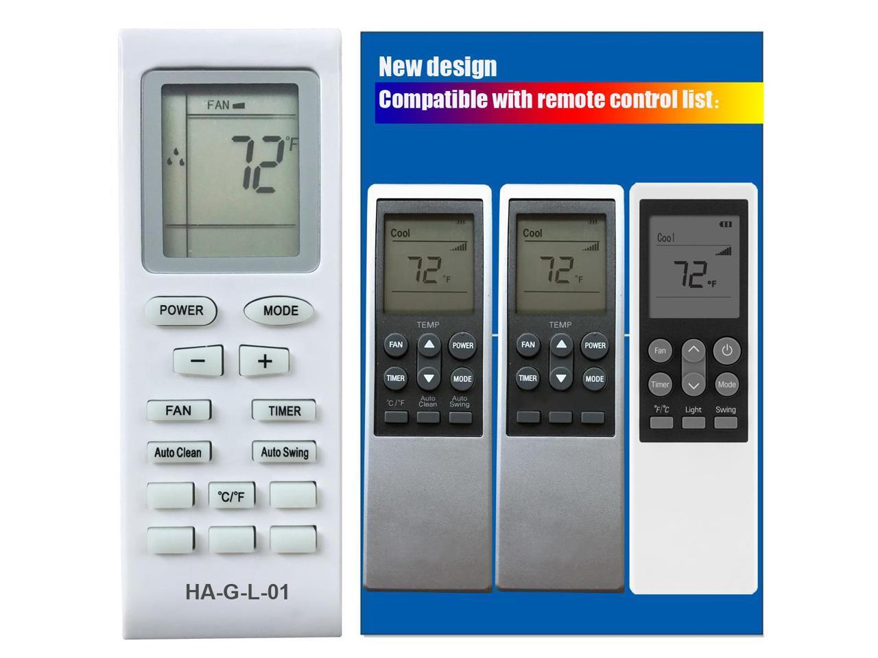 HAGL01 Replacement for LG Portable Air Conditioner Remote Control