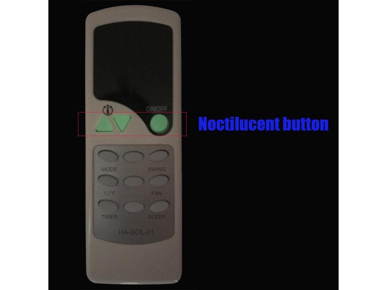 HASOL01 Replacement for Soleus Air Portable Air Conditioner Remote