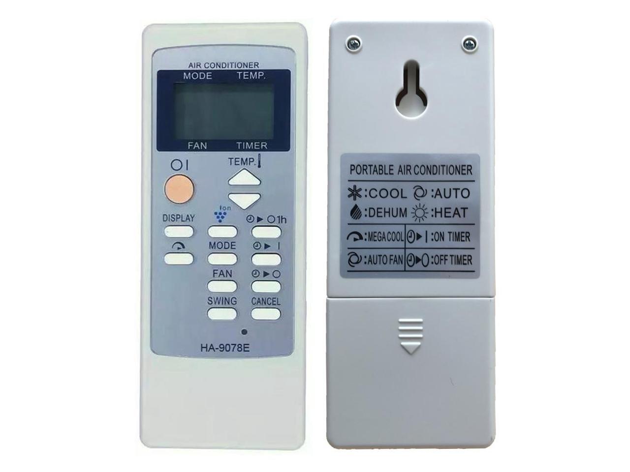 Replacement for Sharp Air Conditioner Remote Control for Model CRMC