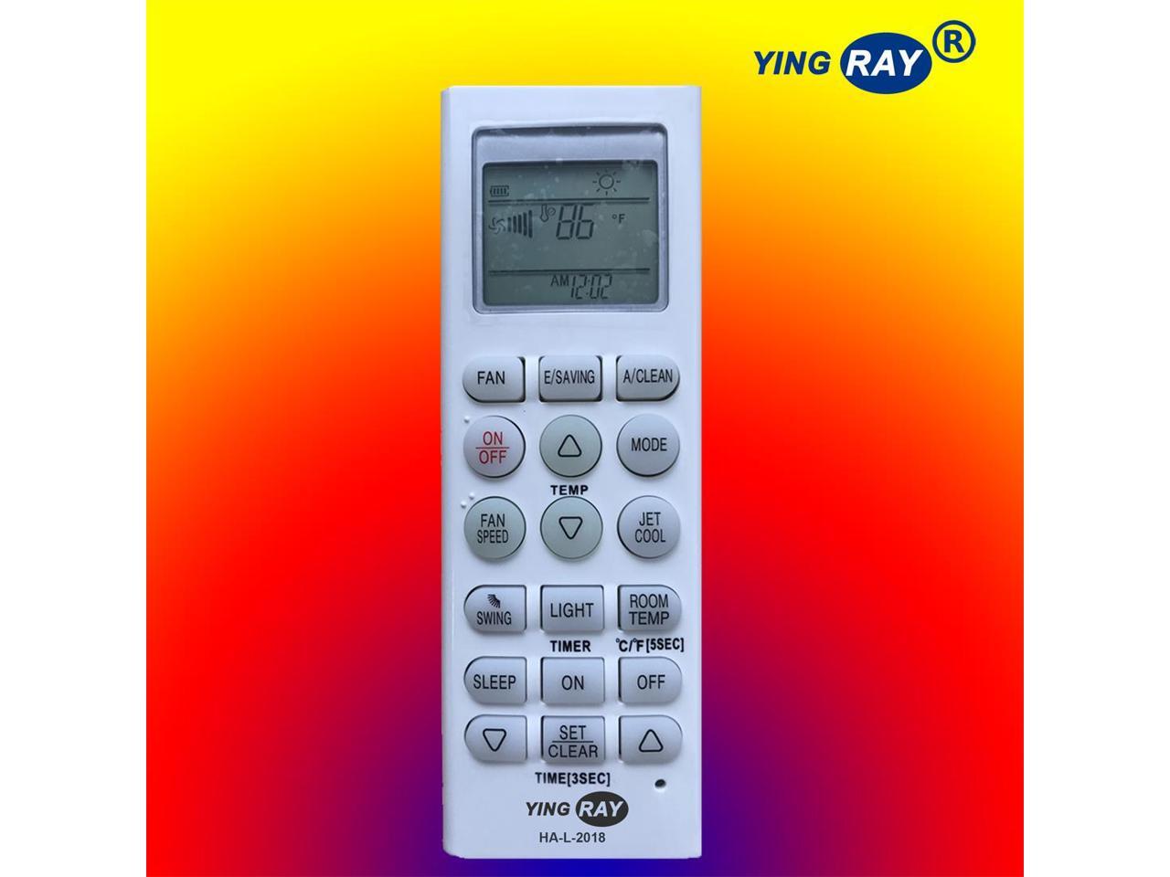 Replacement for LG Air Conditioner Remote Control for Model 6711A90031Y